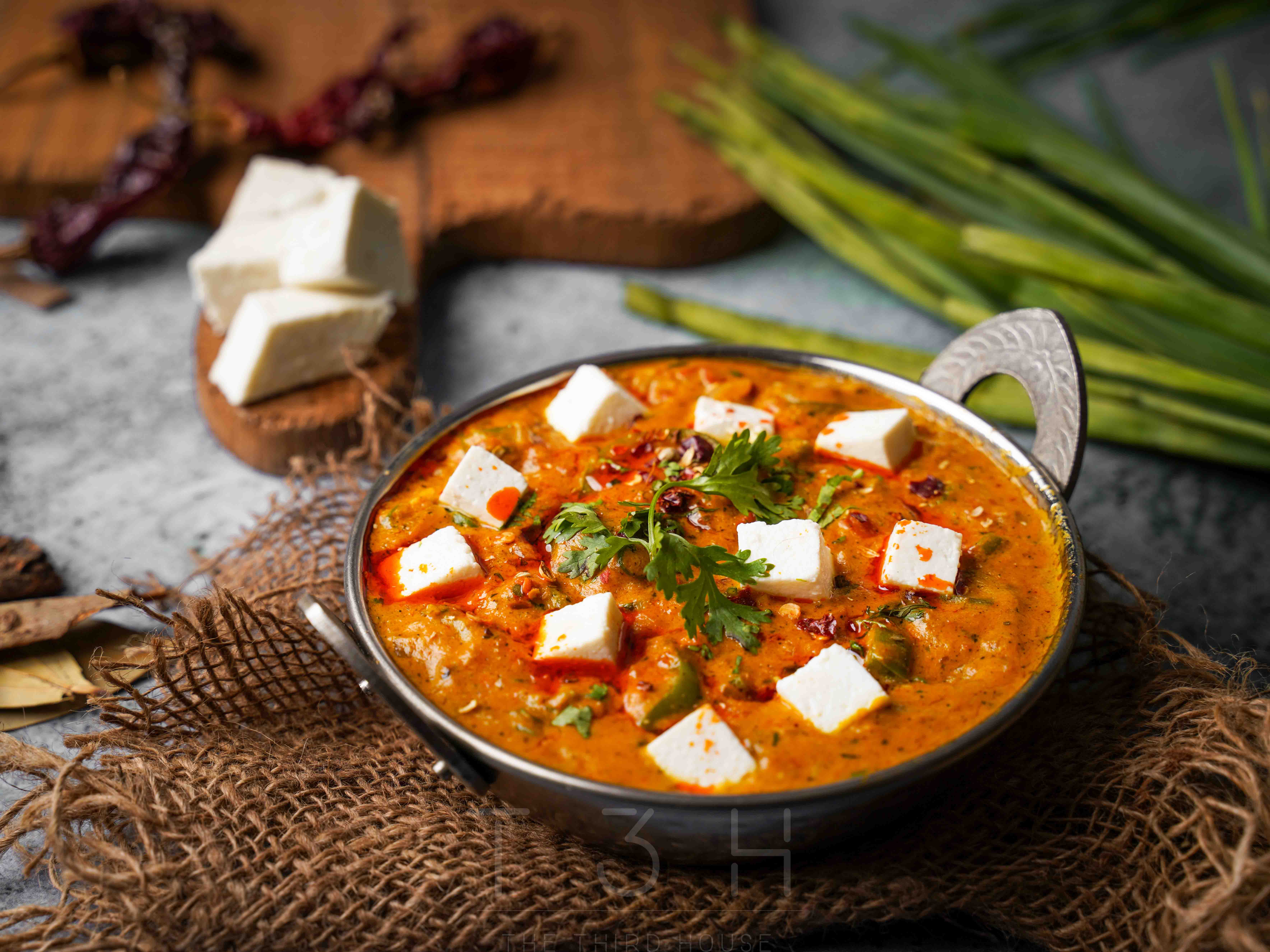 Paneer Kadhai – Plated